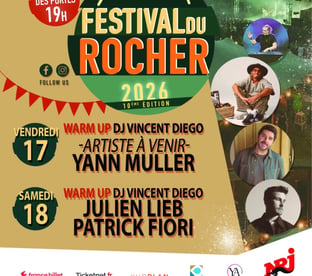 Festival du Rocher 2026 affiche