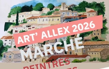 ART ALLEX : Exposition  et concours , Marché des peintres et des artistes
