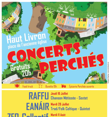 Les Concerts Perchés du Haut Livron