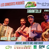 Concert avec le groupe Tarant3lla