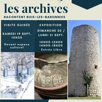 Exposition "Quand les archives racontent Buis-les-Baronnies"