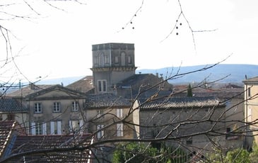 Visite guidée de l'escalier et de la tour cubique de Donzère (26)