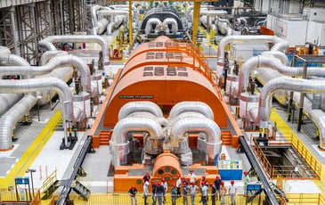 Visite guidée des installations de production d'électricité EDF Tricastin