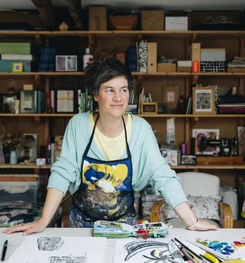 Portes ouvertes chez Catherine Mettetal, Designer textile & éditeur écoresponsable