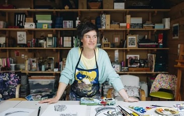 Portes ouvertes chez Catherine Mettetal, Designer textile & éditeur écoresponsable