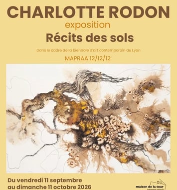 Exposition de Charlotte Rodon : " Récits des sols "