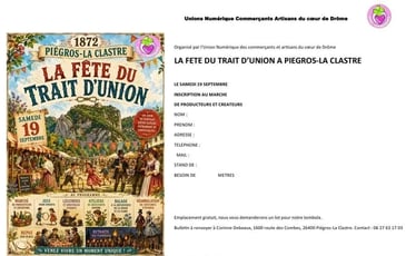 Fête du Trait d'union entre nos deux hameaux Piégros et La Clastre