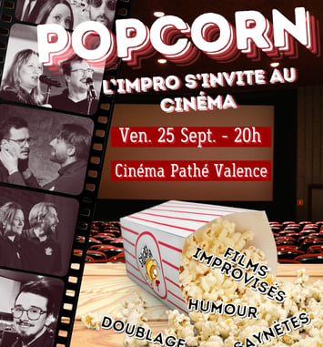 PopCorn - L'impro s'invite au cinéma