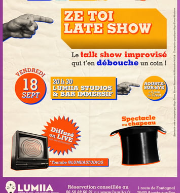 Ze Toi Late Show - Le Talk Show Improvisé