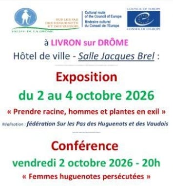 Prendre racine, hommes et plantes en exil - Exposition : Sur les pas des Huguenots et des Vaudois