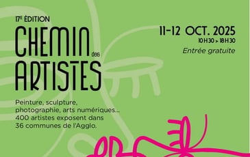 Chemin des artistes à Beaumont-lès-Valence