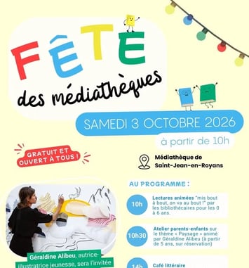 Fête des médiathèques