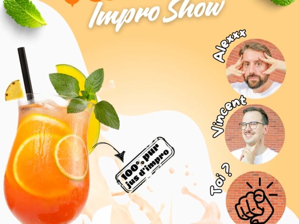Théâtre d'impro avec "Les Excités" : Vitamine impro show
