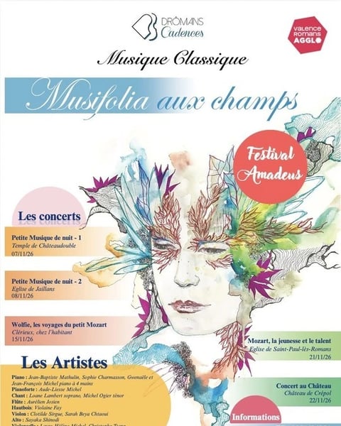 Concert : Musifolia aux Champs, Petite Musique de Nuit 2 - Festival Amadeus