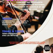 Concert des étudiants du Conservatoire National Supérieur de Musique et de Danse de Lyon