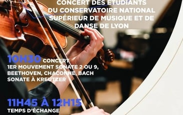 Concert des étudiants du Conservatoire National Supérieur de Musique et de Danse de Lyon