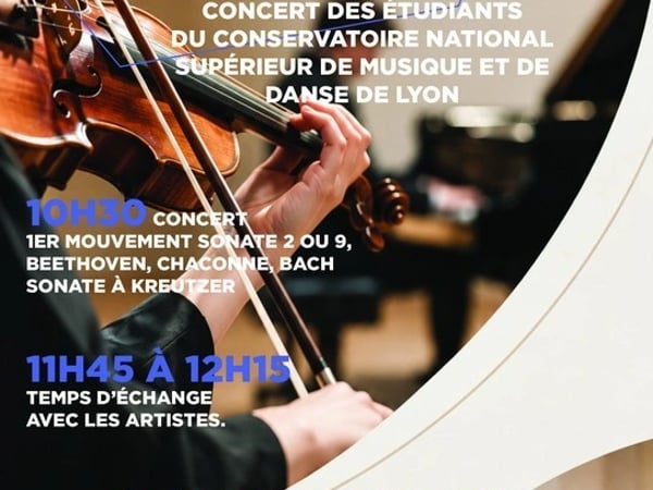 Concert des étudiants du Conservatoire National Supérieur de Musique et de Danse de Lyon