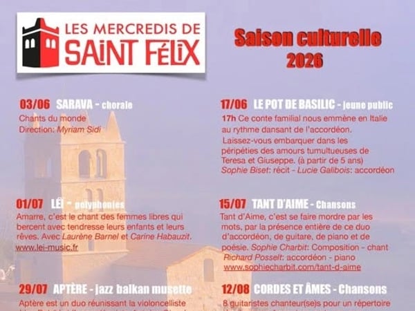 Les Mercredis de Saint Felix