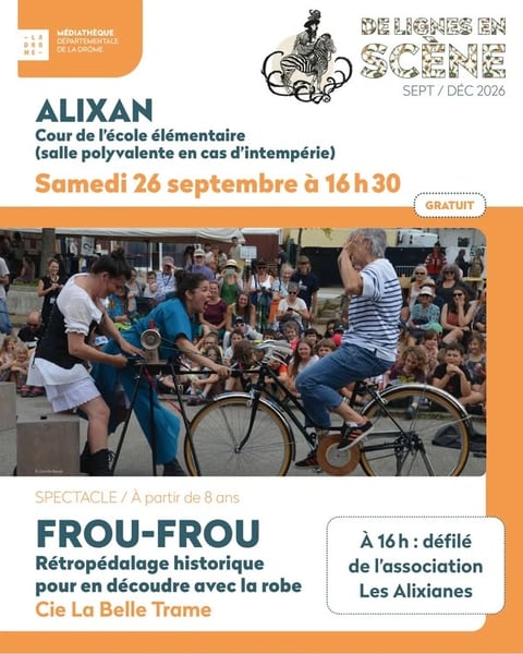 De lignes en scène : "Frou Frou"