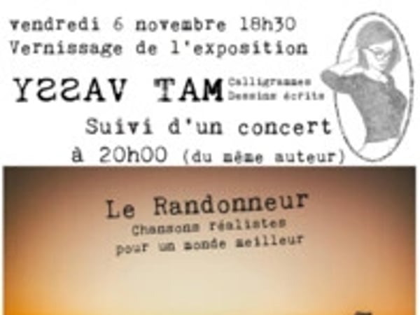 Concert LE RANDONNEUR alias YSSAV TAM