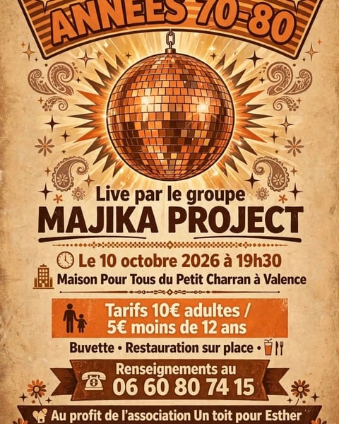 Concert années 70 et 80