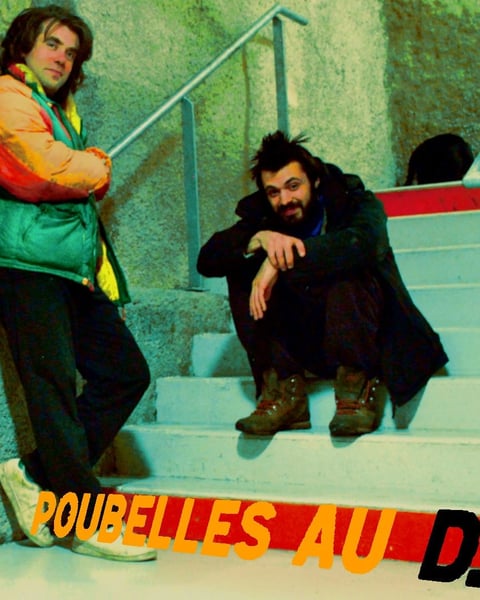 Poubelles au D.D., Rémi Lapouble et Vincent Josse