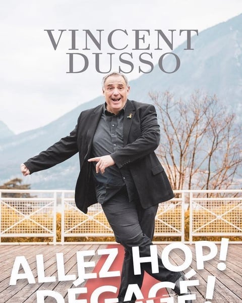 Vincent Dusso dans Allez hop ! Dégagé !