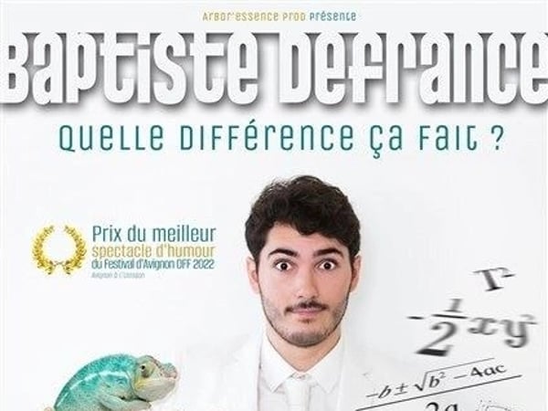 Baptiste Defrance dans Quelle différence ça fait ?
