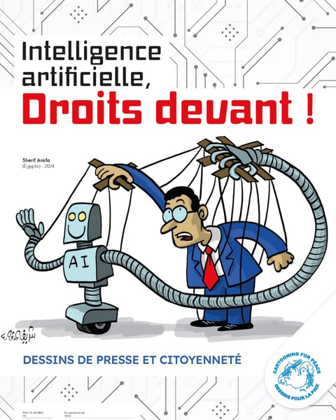 Exposition "IA, droits devant !"