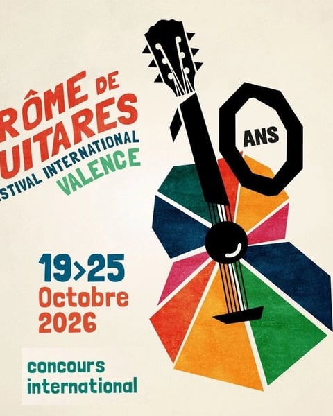 Concert hommage à Bernard Piris - Festival Drôme de guitare