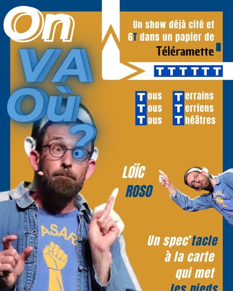 Loïc Roso dans On va où ?